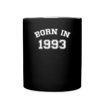 NÉS EN 1993 Birthday Born Gifts Chemises - Mug uni - noir - Devant