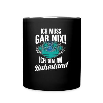 pensioner - Full Colour Mug - black - Front