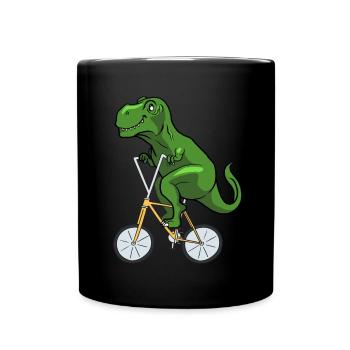 Vélo de route Vélo de route Cyclisme Cycliste - Mug uni - noir - Devant