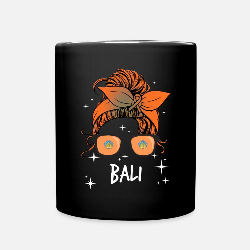 Bali - Tasse einfarbig - Schwarz