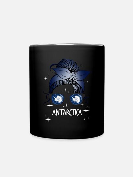 Antarctica - Full Colour Mug - black