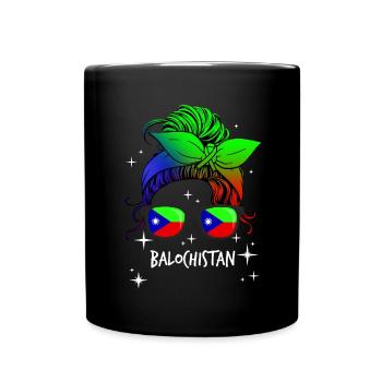 Baloutchistan - Mug uni - noir - Devant