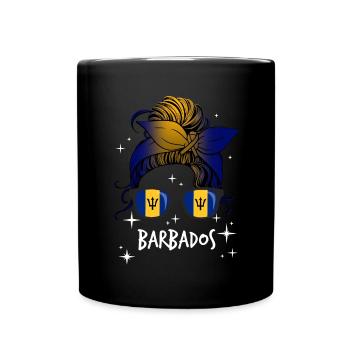 Barbados - Full Colour Mug - black - Front