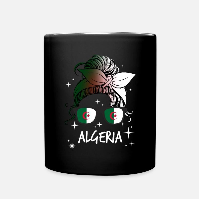 Algerien - Tasse einfarbig - Schwarz