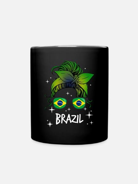 Brésil - Mug uni - noir
