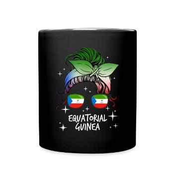 Equatorial Guinea - Full Colour Mug - black - Front
