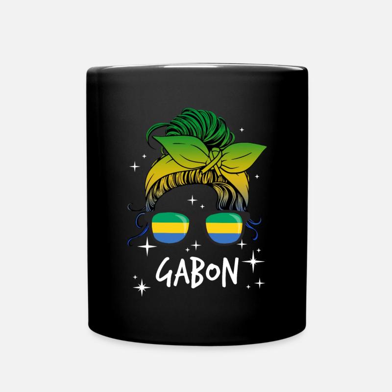Gabon - Mug uni - noir