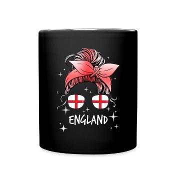 England - Full Colour Mug - black - Front