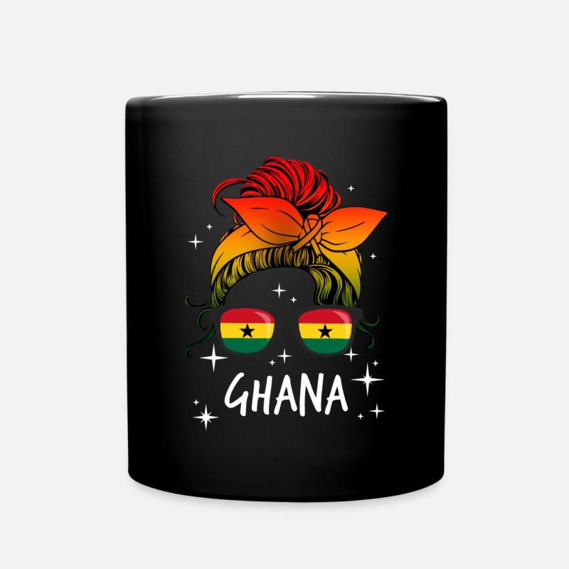 Ghana - Mug uni - noir