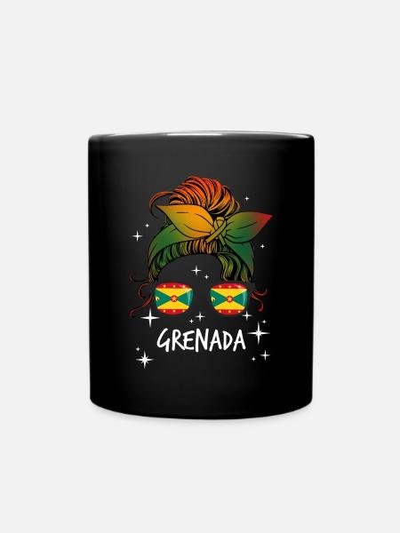 Grenada - Full Colour Mug - black