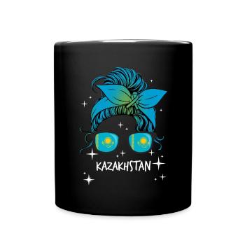 Kazakhstan - Mug uni - noir - Devant