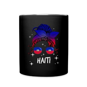 Haiti - Full Colour Mug - black - Front