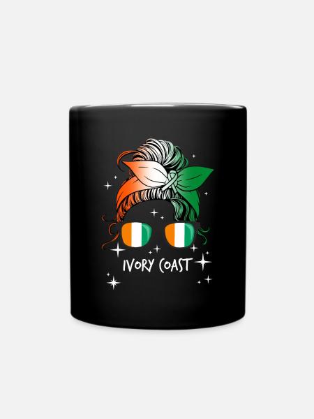 Côte d'Ivoire - Mug uni - noir