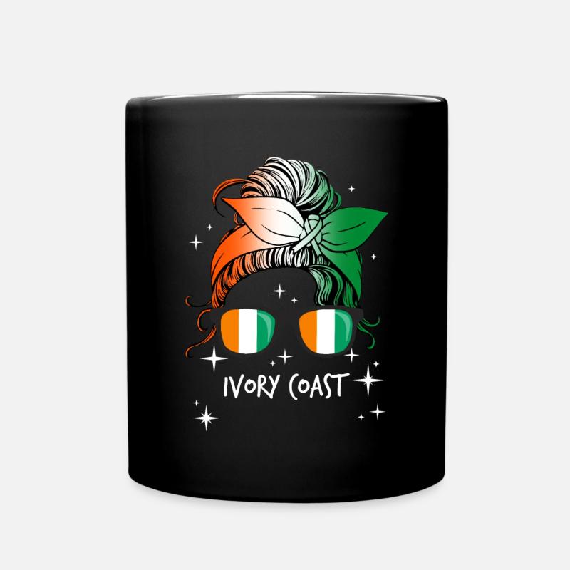 Côte d'Ivoire - Mug uni - noir