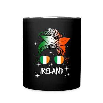 Irlande - Mug uni - noir - Devant