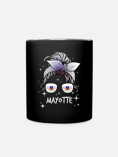 Mayotte - Mug uni - noir
