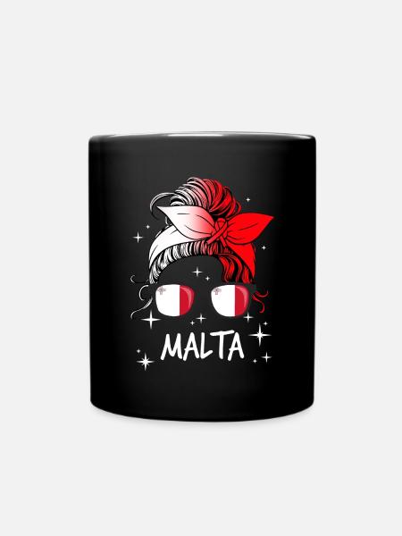 Malte - Mug uni - noir