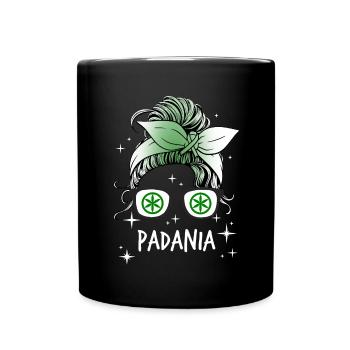 Padanien - Tasse einfarbig - Schwarz - Vorne
