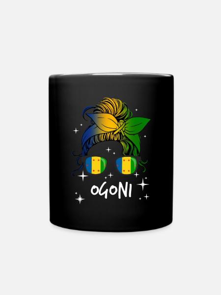 Ogoni - Mug uni - noir