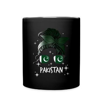 Pakistan - Full Colour Mug - black - Front