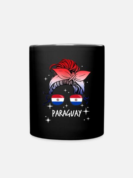 Paraguay - Tasse einfarbig - Schwarz