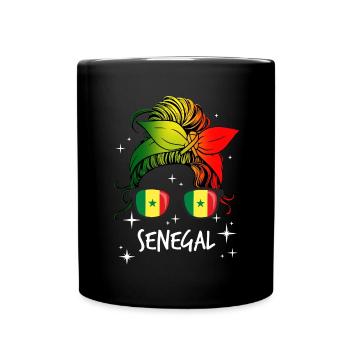 Senegal - Full Colour Mug - black - Front