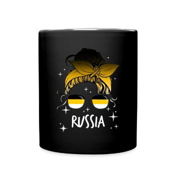 Empire russe - Mug uni - noir - Devant