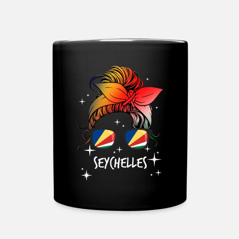 Seychelles - Mug uni - noir