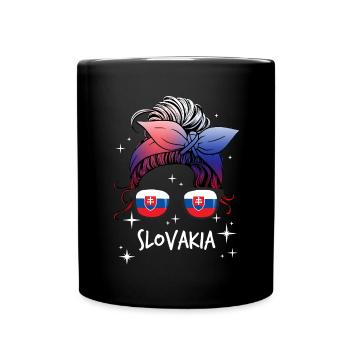 Slovakia - Full Colour Mug - black - Front
