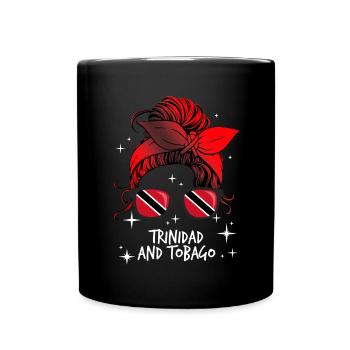 Trinité et Tobago - Mug uni - noir - Devant