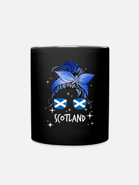 Scotland - Full Colour Mug - black