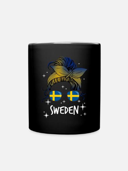 Suède - Mug uni - noir
