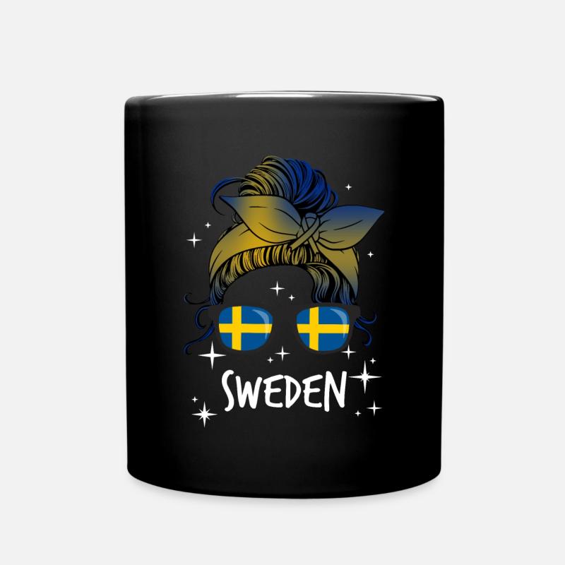 Suède - Mug uni - noir