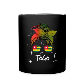 Togo - Tasse einfarbig - Schwarz - Vorne