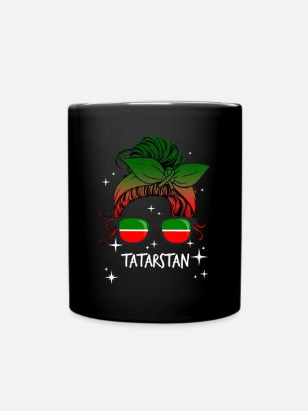 Tatarstan - Tasse einfarbig - Schwarz