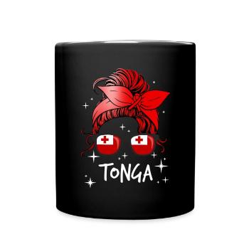 Tonga - Full Colour Mug - black - Front