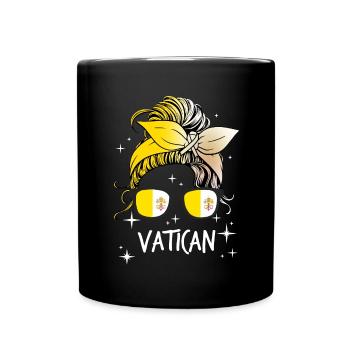 Vatican - Mug uni - noir - Devant