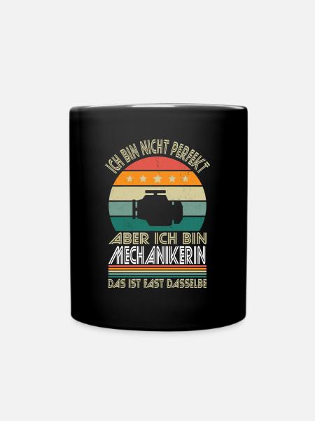 Je ne suis pas parfait, mais je suis mécanicien - Mug uni - noir
