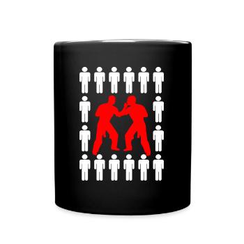 Krav Maga - Mug uni - noir - Devant