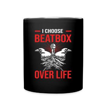 Boîte à rythmes - Mug uni - noir - Devant