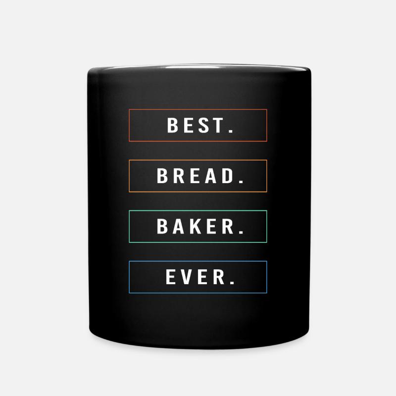 Bäcker Bäckerin Backen - Tasse einfarbig - Schwarz