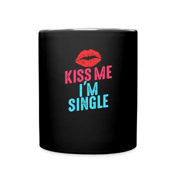 I'm single - Full Colour Mug - black - Front