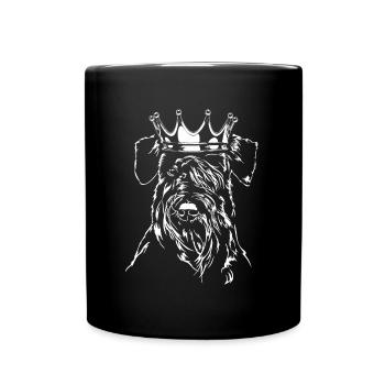 SCHNAUZER Krone Dogs Dog Wilsigns - Full Colour Mug - black - Front