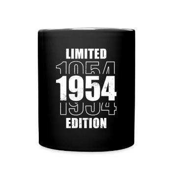 Anniversaire Vintage 1954 Édition Limitée - 1954 - Mug uni - noir - Devant