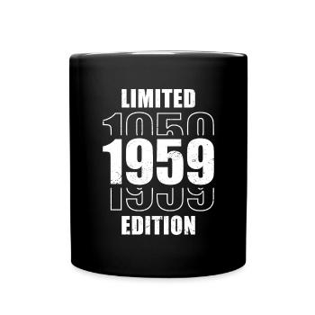 Anniversaire Vintage 1959 Édition Limitée - 1959 - Mug uni - noir - Devant