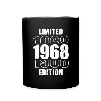 Birthday Vintage 1968 Limited Edition - 1968 - Full Colour Mug - black - Front