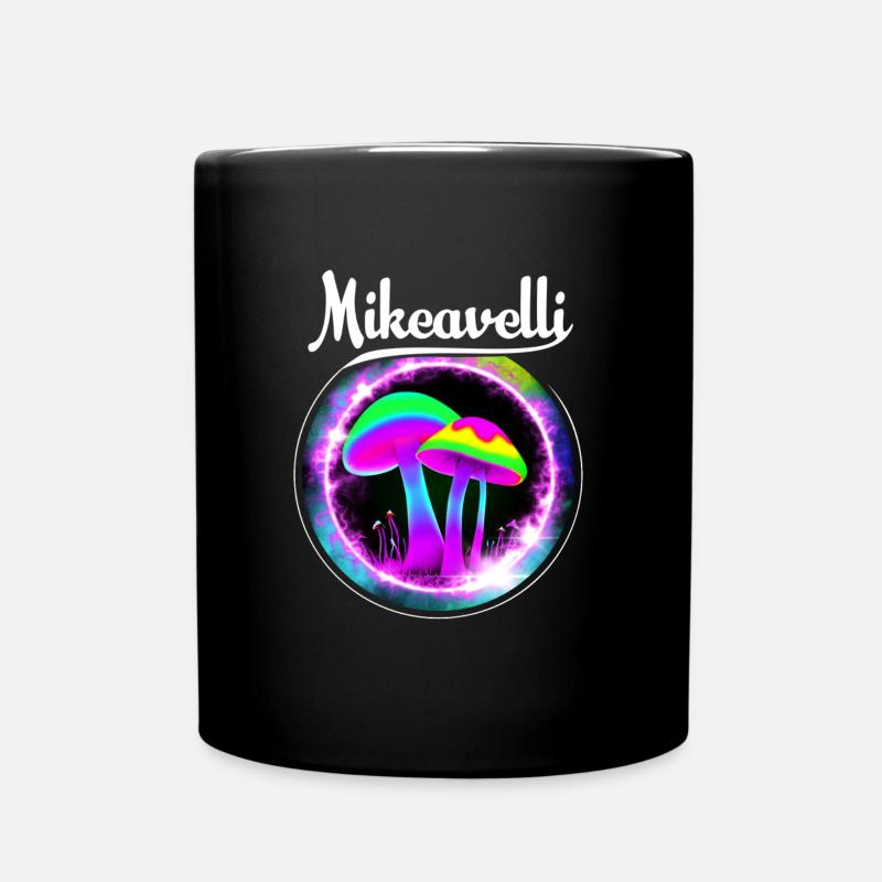 Mikeavelli Pilz - Full Colour Mug - black