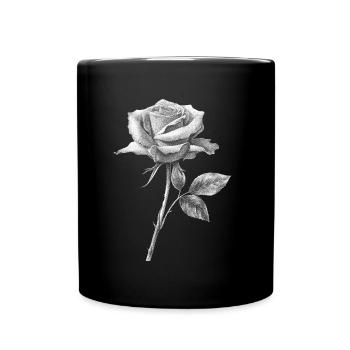 Roses - Mug uni - noir - Devant