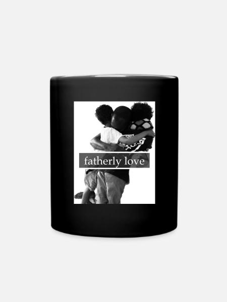 Fatherly Love - Tasse einfarbig - Schwarz