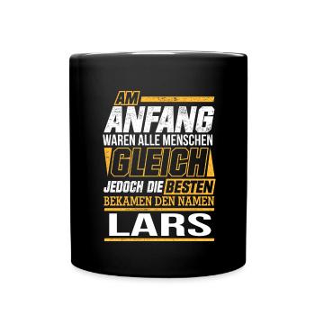 LARS - Die Besten - Tasse einfarbig - Schwarz - Vorne